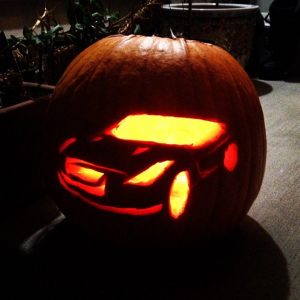 Halloween Kürbis Toyota