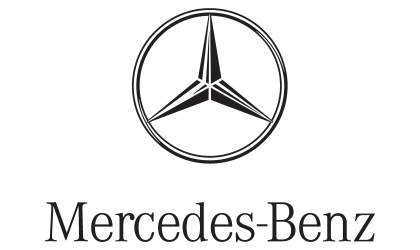Logo der Auto-Marke mercedes-benz